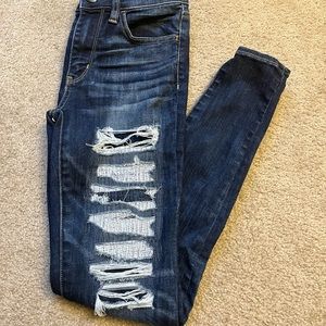 American eagle ripped jeans